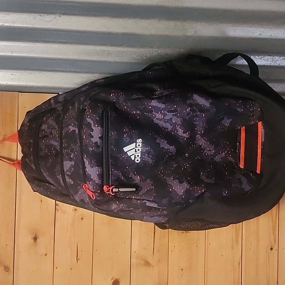 Adidas Foundation 6 Backpack Galaxy Camo‎ Black Bright Red